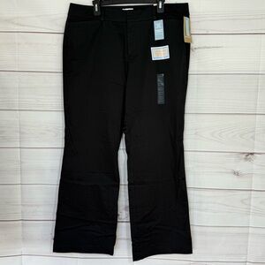 NWT Dockers Black Mid-Rise Curvy Metro Pant Size 18